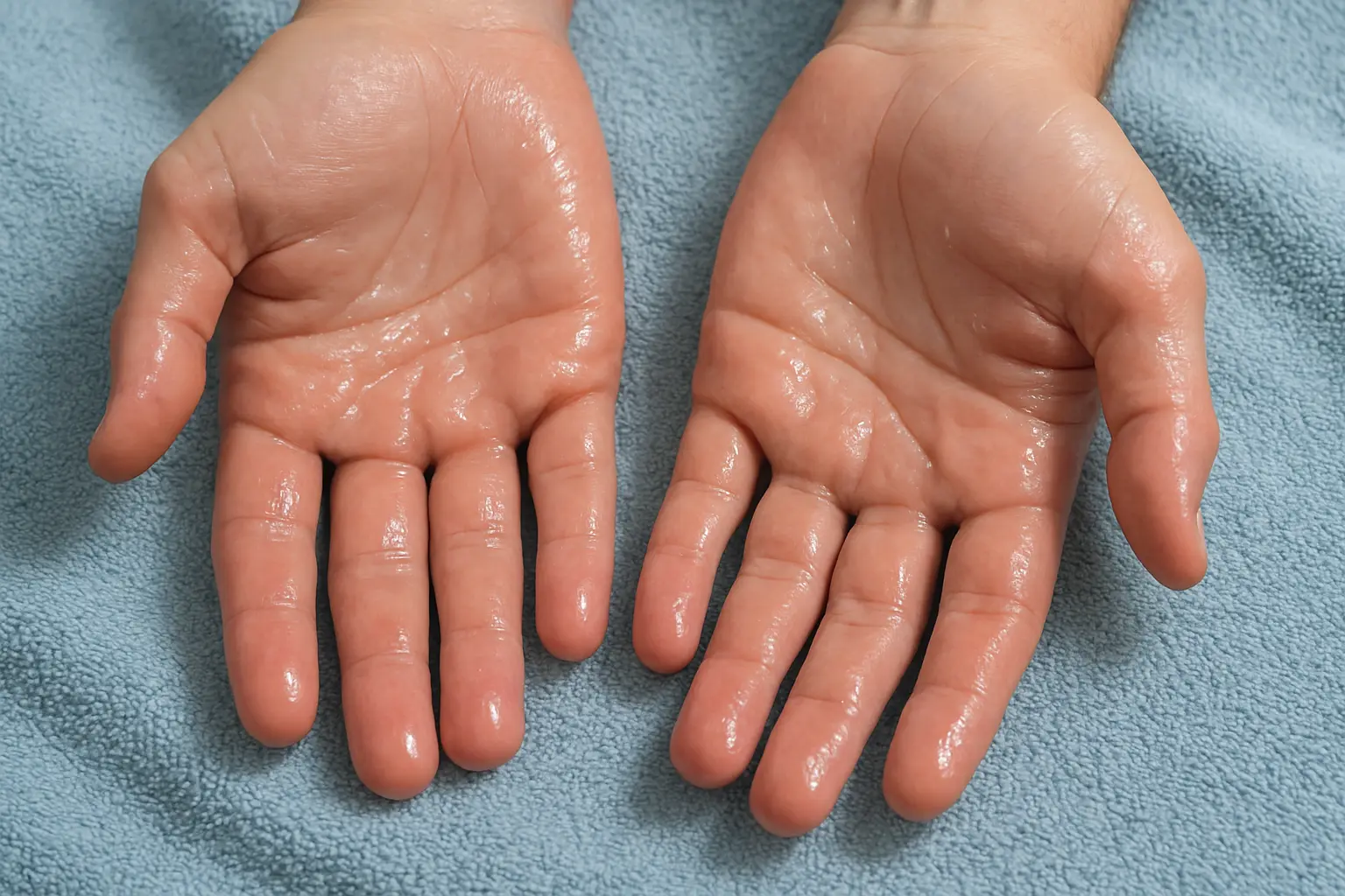 Secondary Generalised Hyperhidrosis